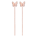 Fashion 18k real Gold stud dangling Earring Jewelry